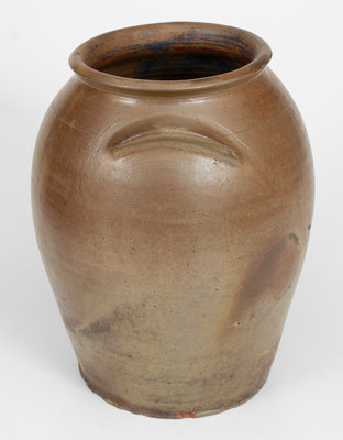 Scarce J. SWANN / ALEXA (John Swann, Alexandria, VA) Stoneware Jar, c1820