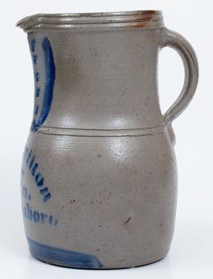 Scarce Jas. Hamilton & Co. / Greensboro, Pa. Stoneware Pitcher