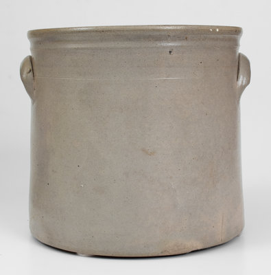 A. O. WHITTEMORE / HAVANA, NY Stoneware Crock w/ House Decoration