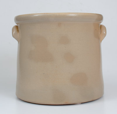 3 Gal. J. BURGER, JR. / ROCHESTER, NY Stoneware Crock w/ Slip-Trailed Decoration