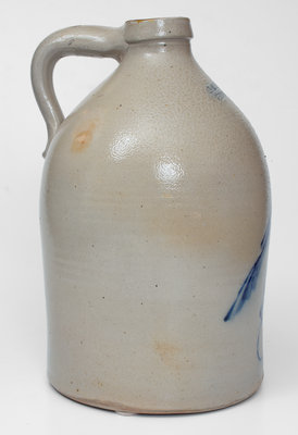 3 Gal. E. & L. P. NORTON / BENNINGTON, VT Stoneware Bird Jug