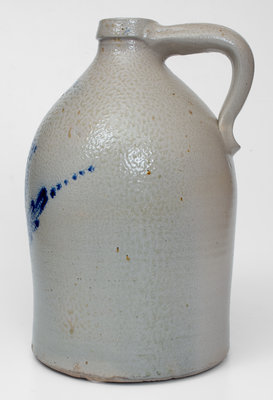 3 Gal. E. & L. P. NORTON / BENNINGTON, VT Stoneware Bird Jug