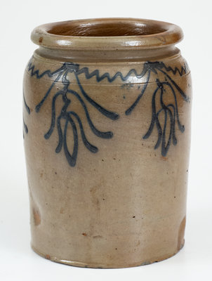 Fine 1/2 Gal. B. C. MILBURN / ALEXA. (Alexandria, Virginia) Stoneware Jar