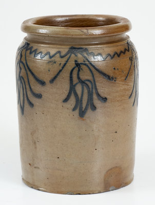 Fine 1/2 Gal. B. C. MILBURN / ALEXA. (Alexandria, Virginia) Stoneware Jar