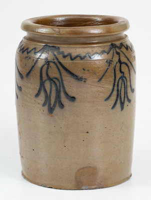 Fine 1/2 Gal. B. C. MILBURN / ALEXA. (Alexandria, Virginia) Stoneware Jar