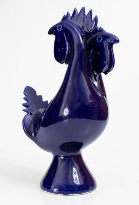 Edwin Meaders Two-Headed Rooster Figure