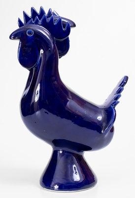 Edwin Meaders Two-Headed Rooster Figure