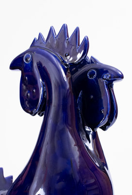 Edwin Meaders Two-Headed Rooster Figure