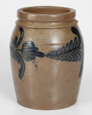 Half-Gallon Alexandria, Virginia Stoneware Jar (Wilkes Street Pottery)