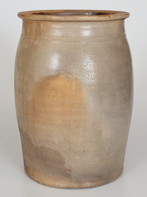 Two-Gallon Pruntytown, West Virginia Stoneware Jar w/ Cobalt Decoration