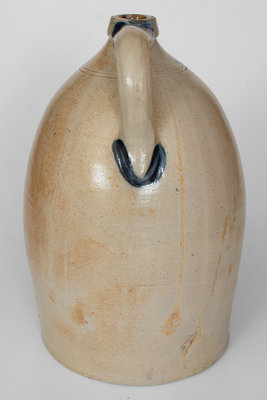 Fine COWDEN & WILCOX. / HARRISBURG, PA Four-Gallon Stoneware Jug w/ Elaborate Decoration