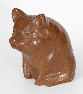 Sewer Tile Pig Bank, Midwestern U.S. origin, probably Ohio