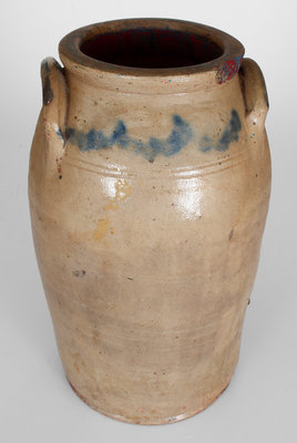 Two-Gallon C. CROLIUS / MANUFACTURER / NEW-YORK Stoneware Jar