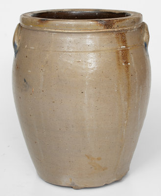 Very Rare WEIMER & BRO, Snydertown, PA Two-Gallon Stoneware Jar, 1868-1872