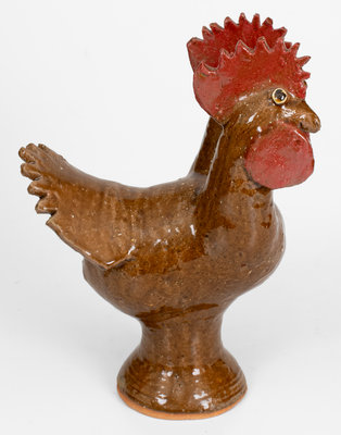 Reggie Meaders Two-Headed Rooster Figure