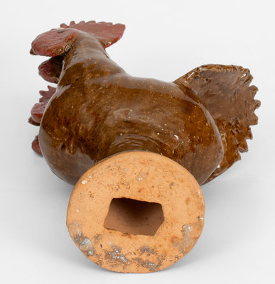 Reggie Meaders Two-Headed Rooster Figure