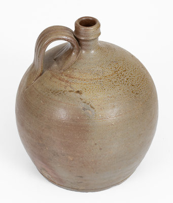 J. M. YOW / ERECT, NC Squat-Shaped Stoneware Jug