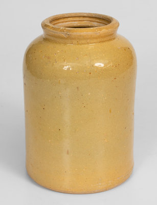 JOHN BELL, Waynesboro, PA Yellow Canning Jar