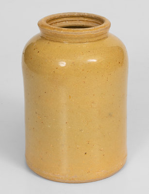 JOHN BELL, Waynesboro, PA Yellow Canning Jar