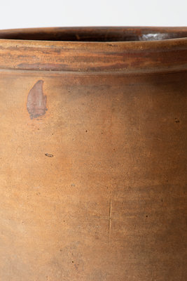 Very Rare and Important Redware Jar by African-American Shenandoah Valley Potter Abraham Spencer