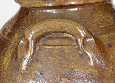 Rare American Stoneware Jar w/ Impressed