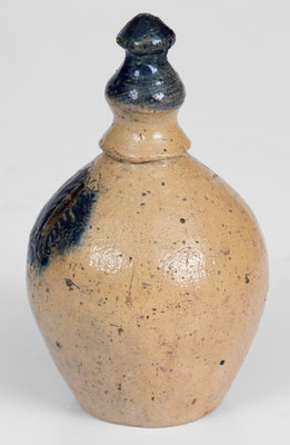 Unusual New York State Stoneware Bank Inscribed