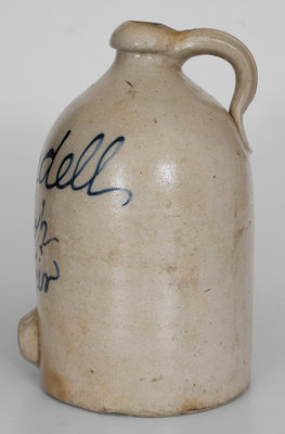 Very Rare J. Hindell / Hop Beer Stoneware Script Advertising Jug Cooler