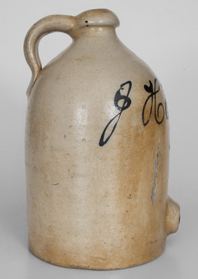 Very Rare J. Hindell / Hop Beer Stoneware Script Advertising Jug Cooler