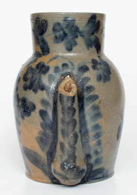 Excavated Stoneware Coffeepot by Henry H. Remmey, Philadelphia, PA