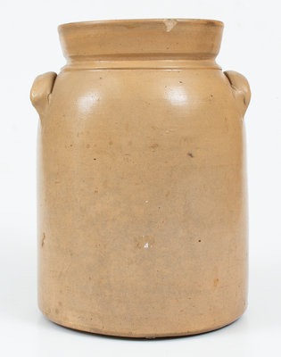 Scarce J. BURGER JR. / ROCHESTER, NY Stoneware Jar Dated 