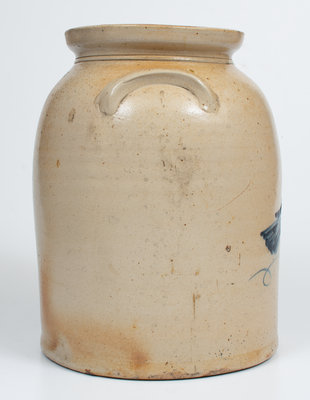 4 Gal. CONNOLLY & PALMER / NEW BRUNSWICK, NJ Stoneware Bird Jar