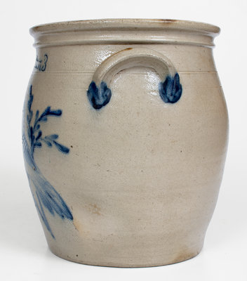 3 Gal. COWDEN & WILCOX / HARRISBURG, PA Stoneware Bird Jar