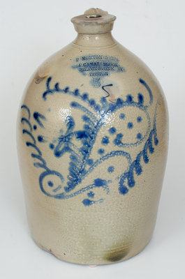 P. NORTON & CO. / 4 CANAL BLOCK / BLACKSTONE ST / BOSTON Advertising Jug
