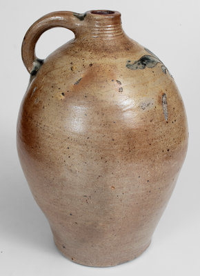 3 Gal. States Family, Stonington, Connecticut Stoneware Jug w/ Incised Decoration