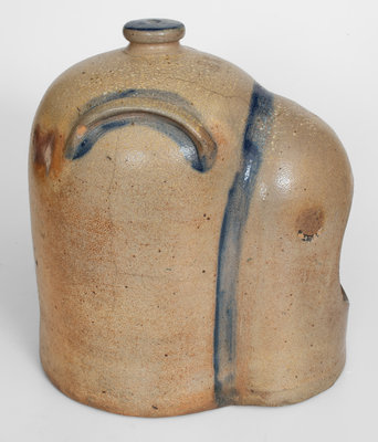 Unusual 2 1/2 Gal. Stoneware Chicken Waterer, Northeastern U.S.