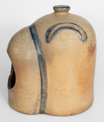 Unusual 2 1/2 Gal. Stoneware Chicken Waterer, Northeastern U.S.
