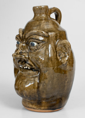 Lanier Meaders (Cleveland, Georgia) Face Jug, 1988