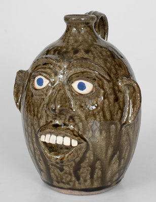 Michael Crocker (Lula, Georgia) Face Jug