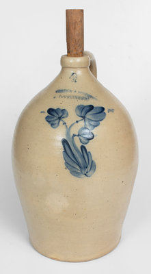 4 Gal. COWDEN & WILCOX / HARRISBURG, Pennsylvania Stoneware Jug