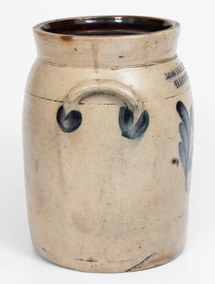 1 Gal. COWDEN & WILCOX / HARRISBURG, PA Stoneware Jar