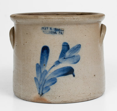 EVAN R. JONES / PITTSTON, PA Stoneware Crock