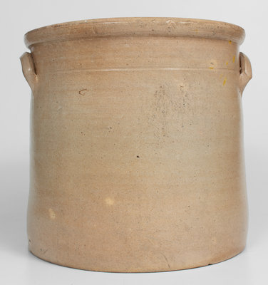5 Gal. A. L. HYSSONG / BLOOMSBURG, PA Stoneware Crock w/ Floral Decoration