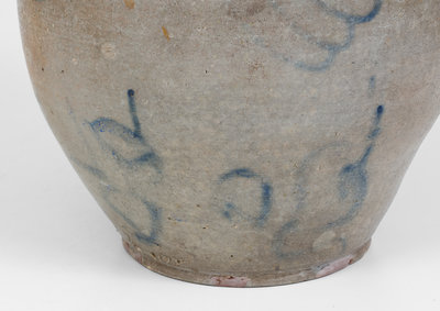 Scarce 18th Century Manhattan / New York City Stoneware Jar