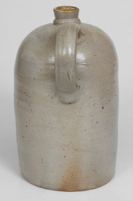 One-Gallon Baltimore Stoneware Advertising Jug, c1875