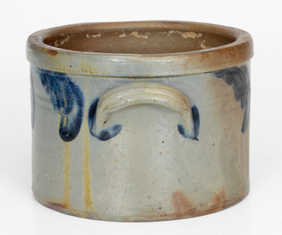 JOHN BELL / WAYNESBORO Stoneware Butter Crock, c1850-80