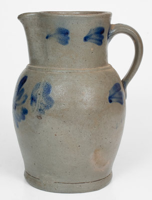 Attrib. R. J. Grier, Chester County, Pennsylvania Stoneware Pitcher