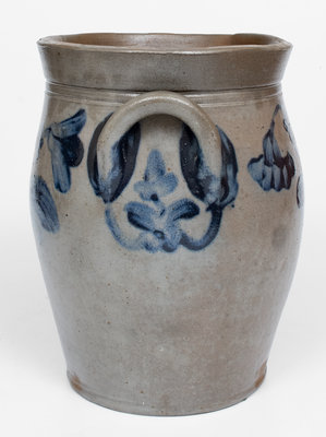 Three-Gallon Stoneware Jar attrib. Henry Harrison Remmey, Philadelphia, c1840