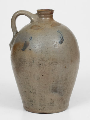 Small-Sized Stoneware Jug attrib. Branch Green, Philadelphia, PA