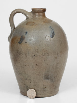 Small-Sized Stoneware Jug attrib. Branch Green, Philadelphia, PA