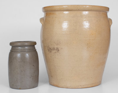 Lot of Two: Southwestern Pennsylvania Stoneware Jars